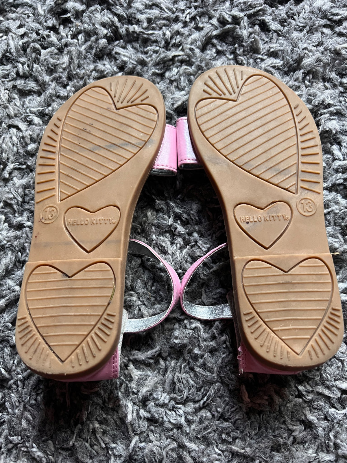 Girl’s Hello Kitty Sandals, Shoes 13 (Kids:4-8yr)