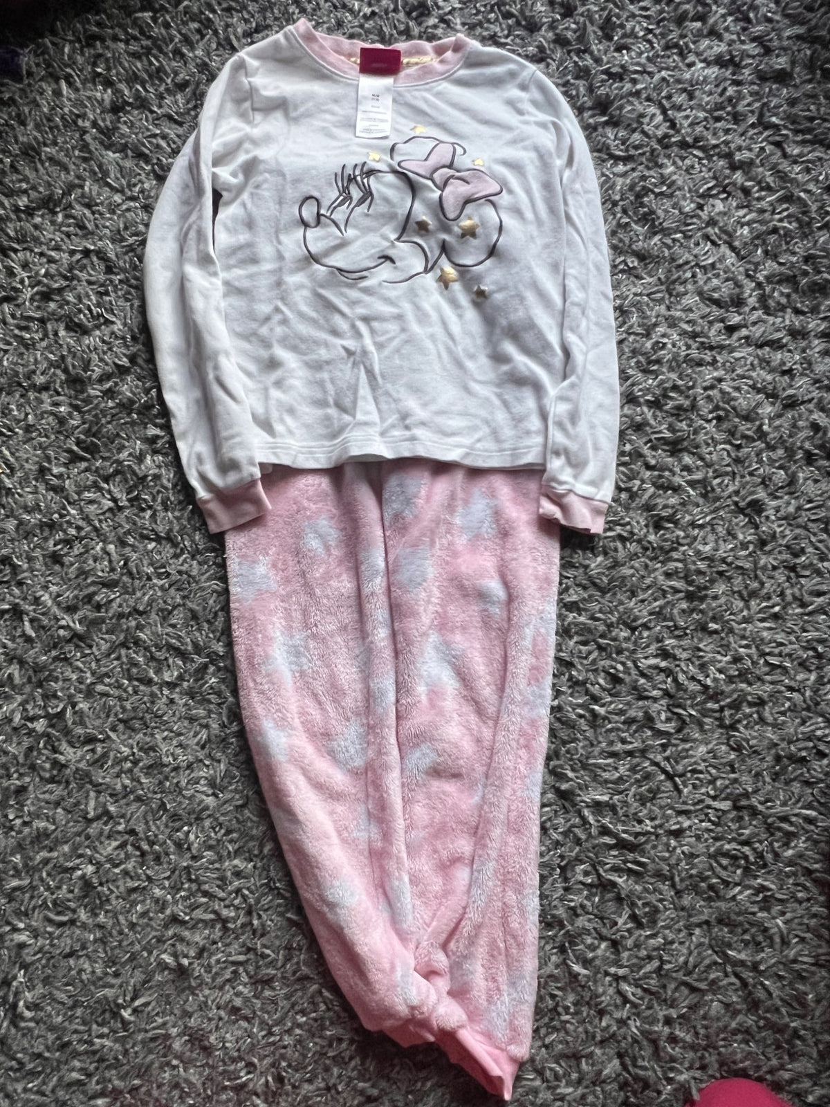 Girl’s Disney Minnie Mouse Pajamas, Kids 7