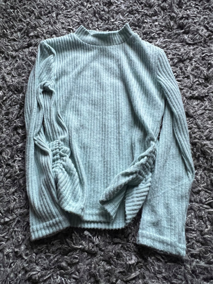 NWOT Girl’s Teal/Blue Sweater, Kids 6/6X