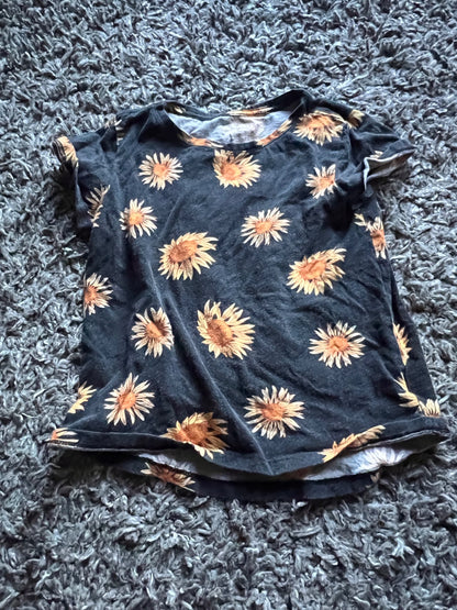 Girl’s Sunflower T-Shirt, Kids 6/6X