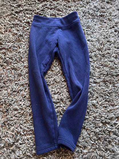 Girl’s Justice Navy Blue Leggings, Kids 7