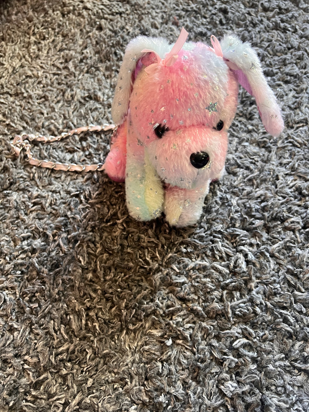 Girl’s Puppy Stuffed Animal Purse