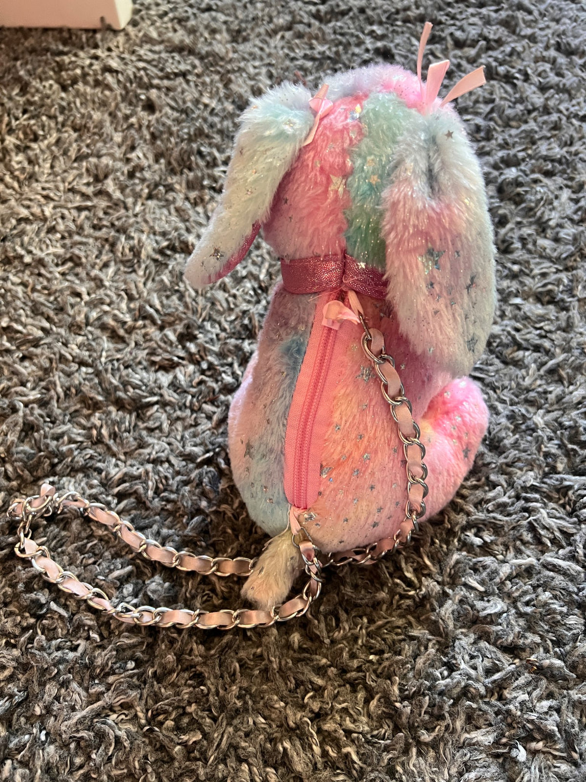 Girl’s Puppy Stuffed Animal Purse