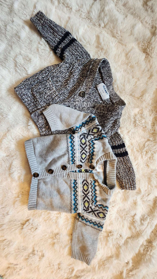 Baby Cardigan Bundle Old Navy Carter's 12-18M, Kids 18 Month (12-18M)