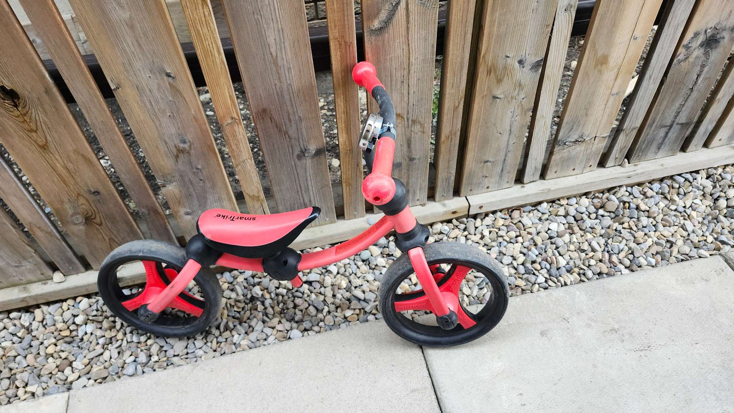 smartrike Red Balance Bike with Bell