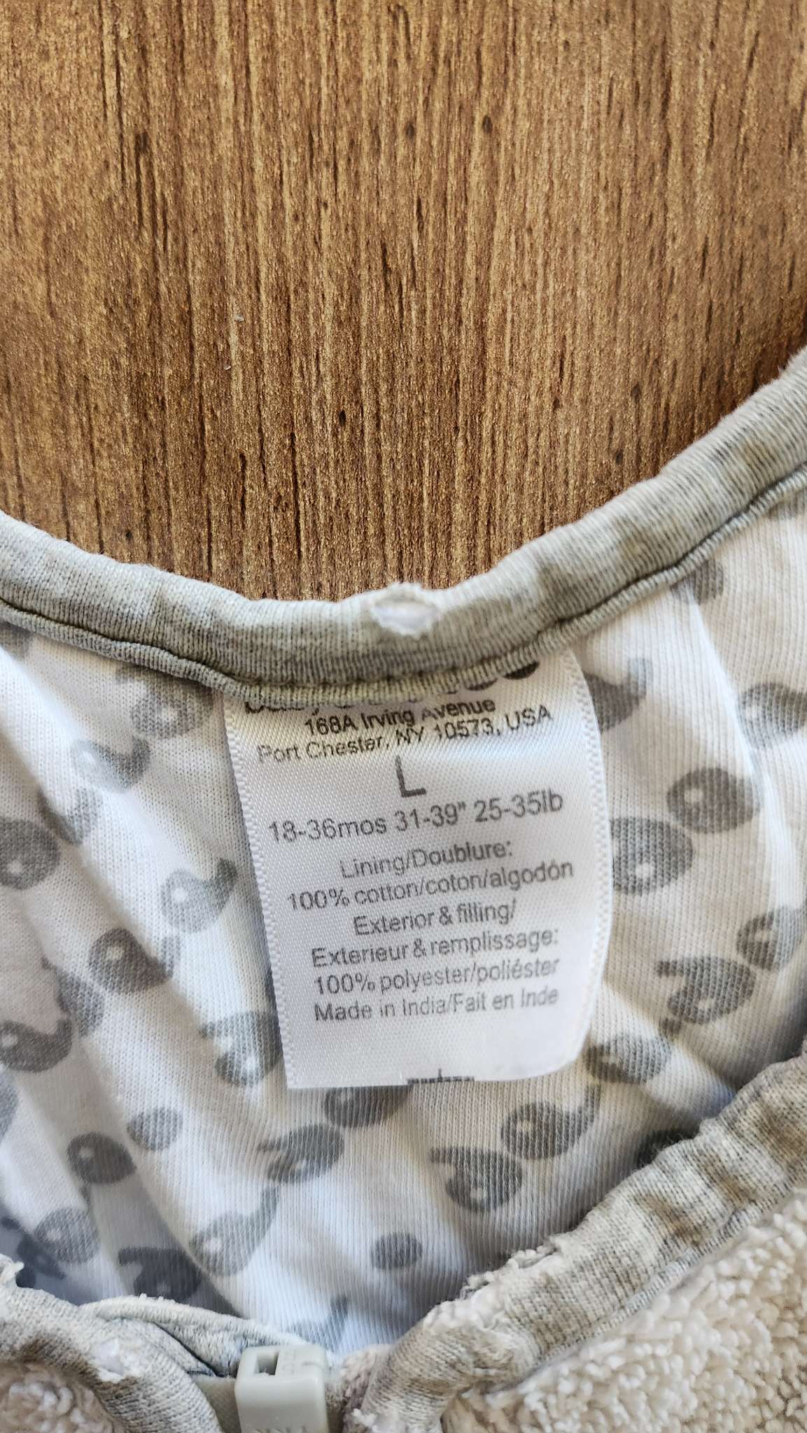 Warm Baby Sleep Sack L 18-36 Months, 18-24 Months (Extra Large)