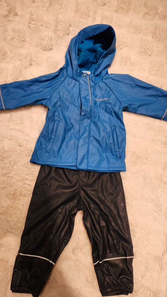 Columbia Toddler Rain Suit 2T, Kids 2T