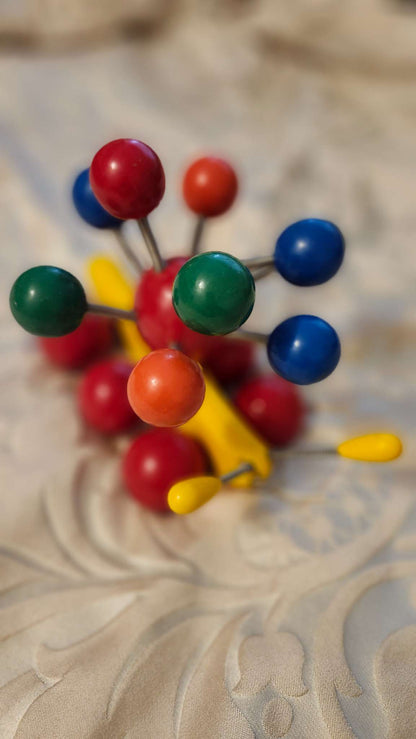 Kouvalias Wooden Vintage Pull Toy Made in Greece