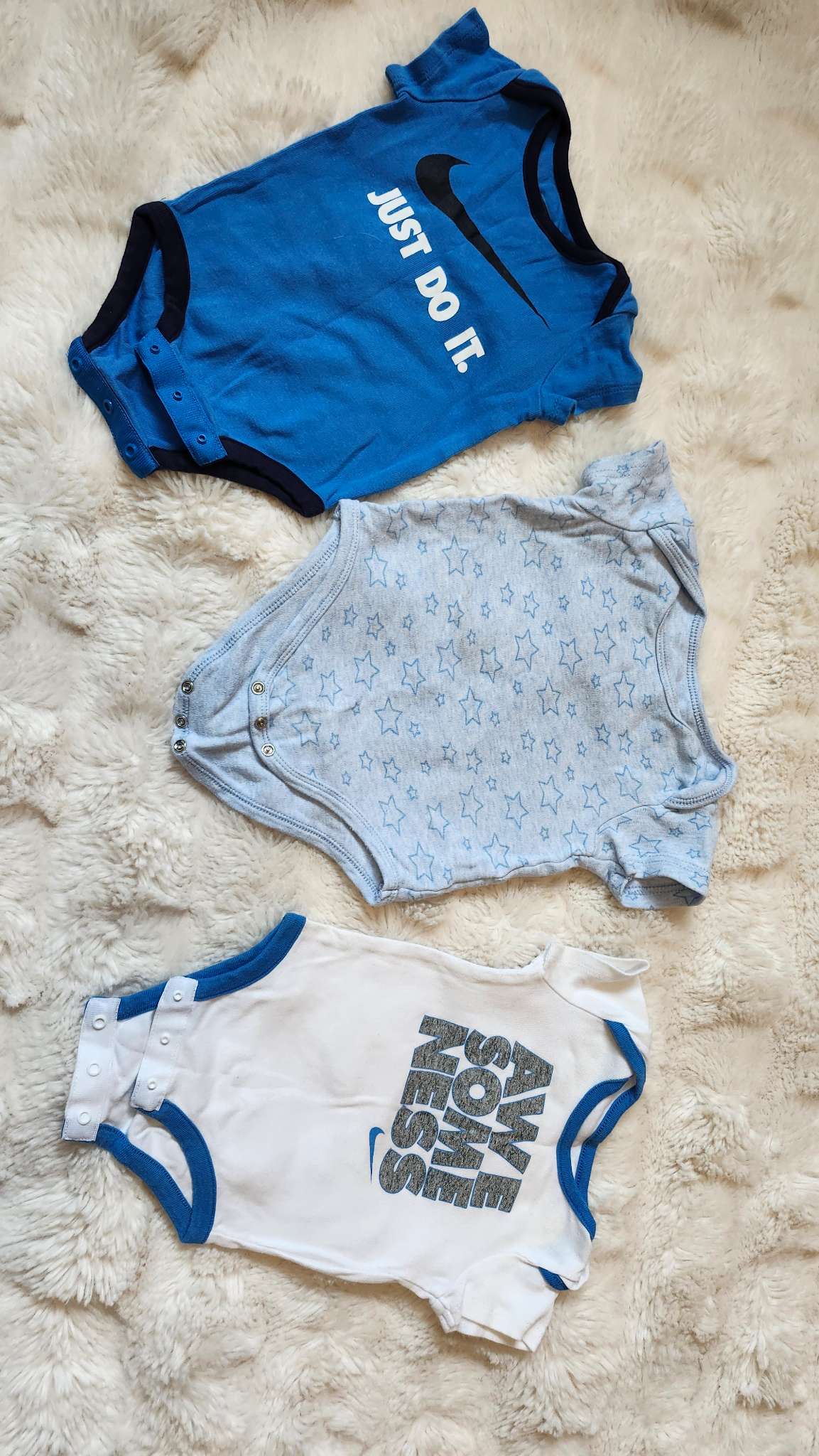 Nike baby bodysuits bundle 3-6m, Kids 6 Month (3-6M)