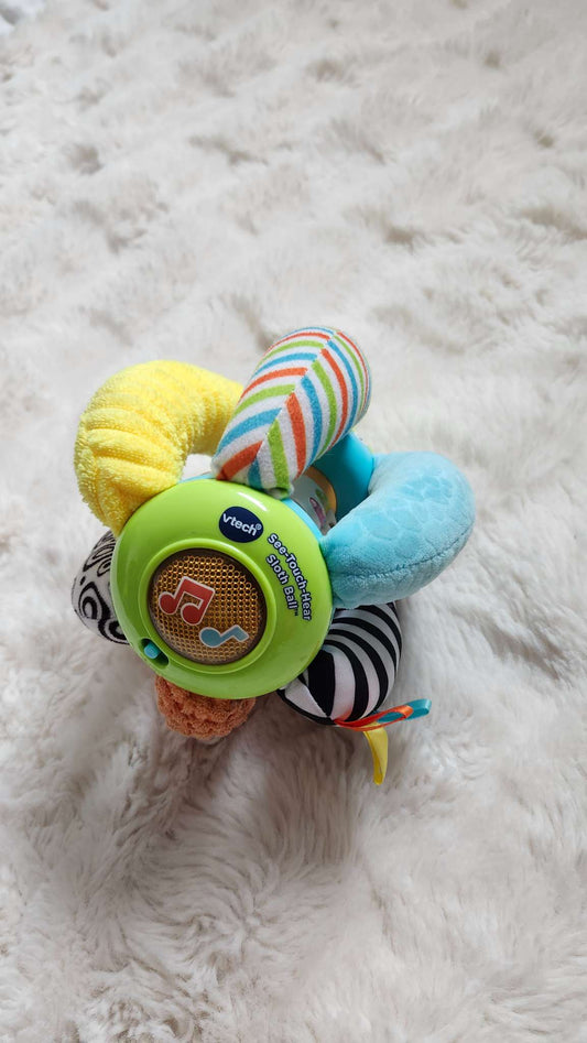 VTech See-Touch-Hear Sloth Ball Baby Sensory Toy