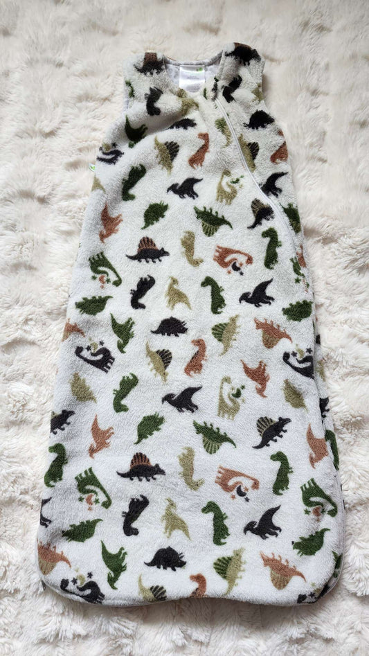 Perlim Pinpin Dinosaur Sleep Sack 6-18M, 6-12 Months (Medium)