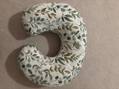 Boppy nursing pillow with pillow case