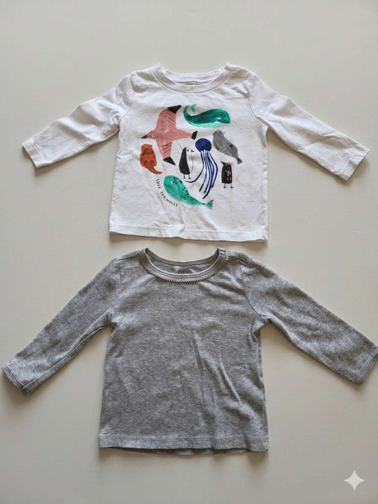 Gymboree Long Sleeve Tops - Size 12-18 months , Kids 18 Month (12-18M)