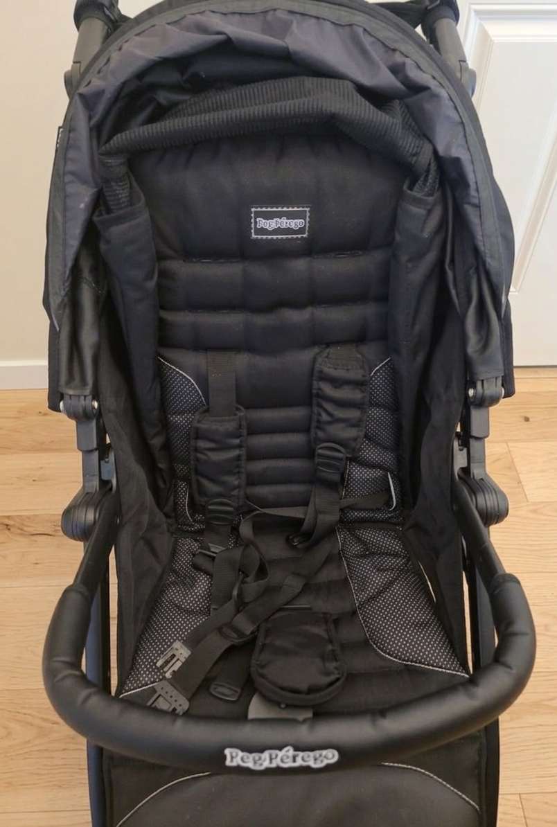 Peg Perego Booklet 50 Stroller – Onyx (amazing condition,  like new) MRSP $680.00