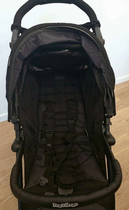 Peg Perego Booklet 50 Stroller – Onyx (amazing condition,  like new) MRSP $680.00