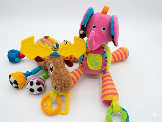 Baby Lamaze Mortimer the Moose & Elephant Plush Toy