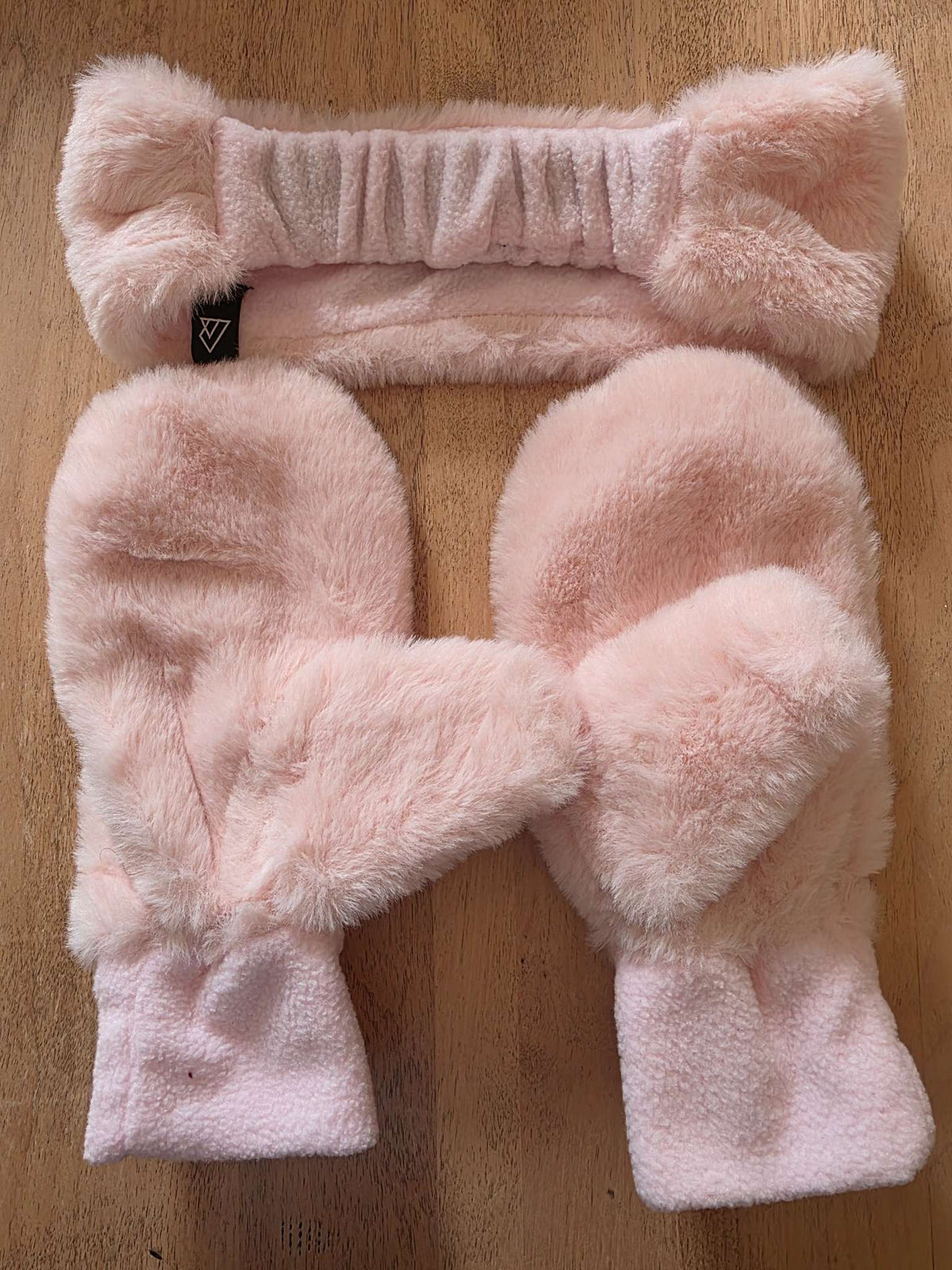 Ripzone Kids Plush Winter Mitts & Headband - Toddler