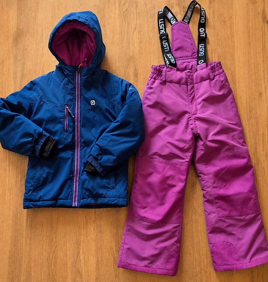 Girls Gusti Snowsuit - Size 7, Kids 7
