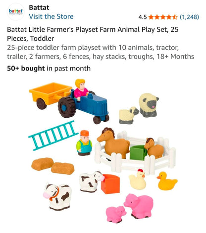 Battat: Big Red Barn Playset