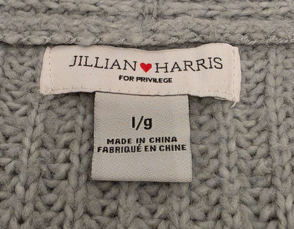 Jillian Harris x JH for Priv - Cardi Time Elbow Patch Knit Sweaters - Mommy and Baby, Kids 9 Month (6-9M)