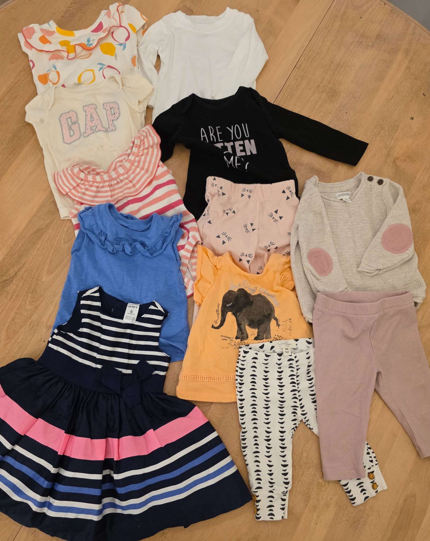 3 to 6 Month Clothing Bundle (Fancy dress, Onesies,  3x matching sets), Kids 6 Month (3-6M)