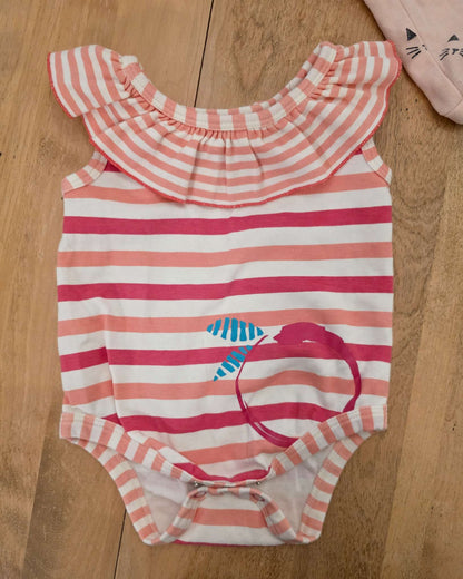 3 to 6 Month Clothing Bundle (Fancy dress, Onesies,  3x matching sets), Kids 6 Month (3-6M)