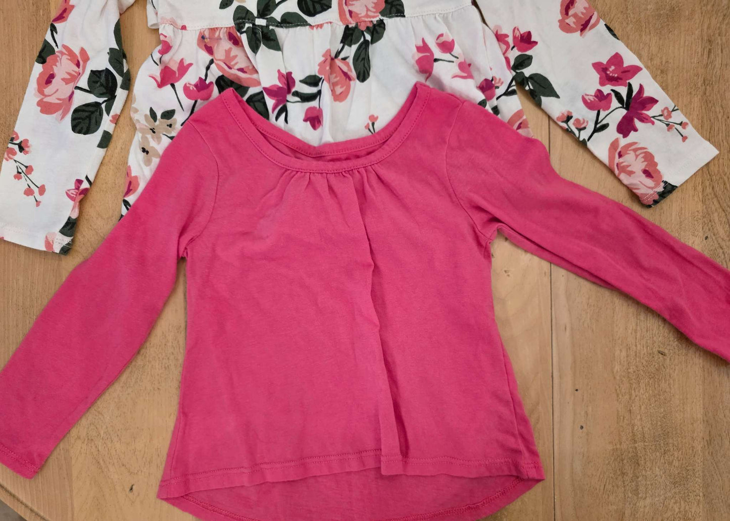18 to 24 Month Clothing Bundle (PJs, Long Sleeve Tops, Soft Fuzzy Vest), Kids 24 Month (18-24M)