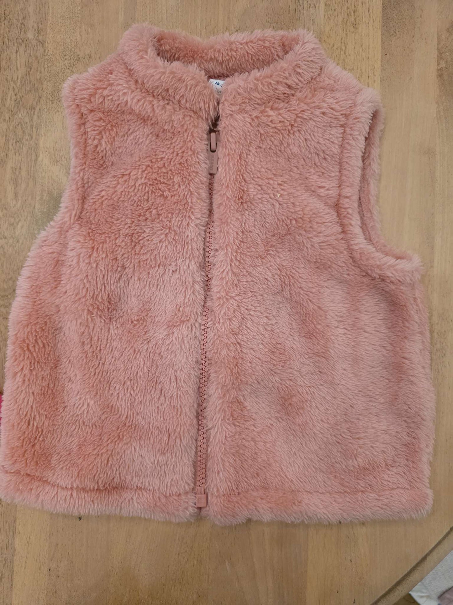 18 to 24 Month Clothing Bundle (PJs, Long Sleeve Tops, Soft Fuzzy Vest), Kids 24 Month (18-24M)
