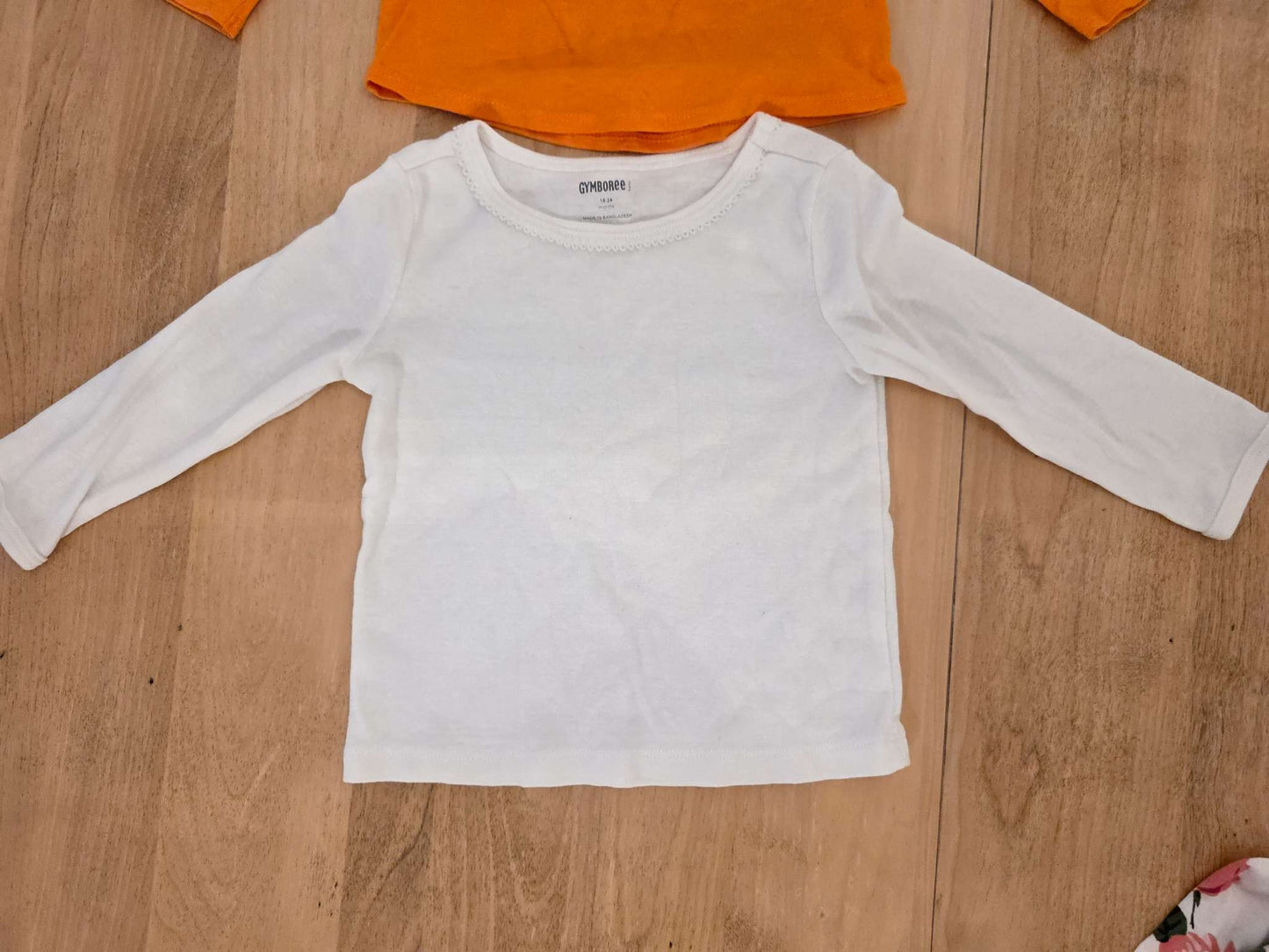 18 to 24 Month Clothing Bundle (PJs, Long Sleeve Tops, Soft Fuzzy Vest), Kids 24 Month (18-24M)