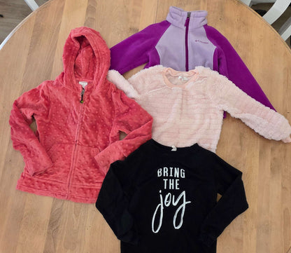 Girls Size 6 Warm Sweater Bundle , Kids 6/6X