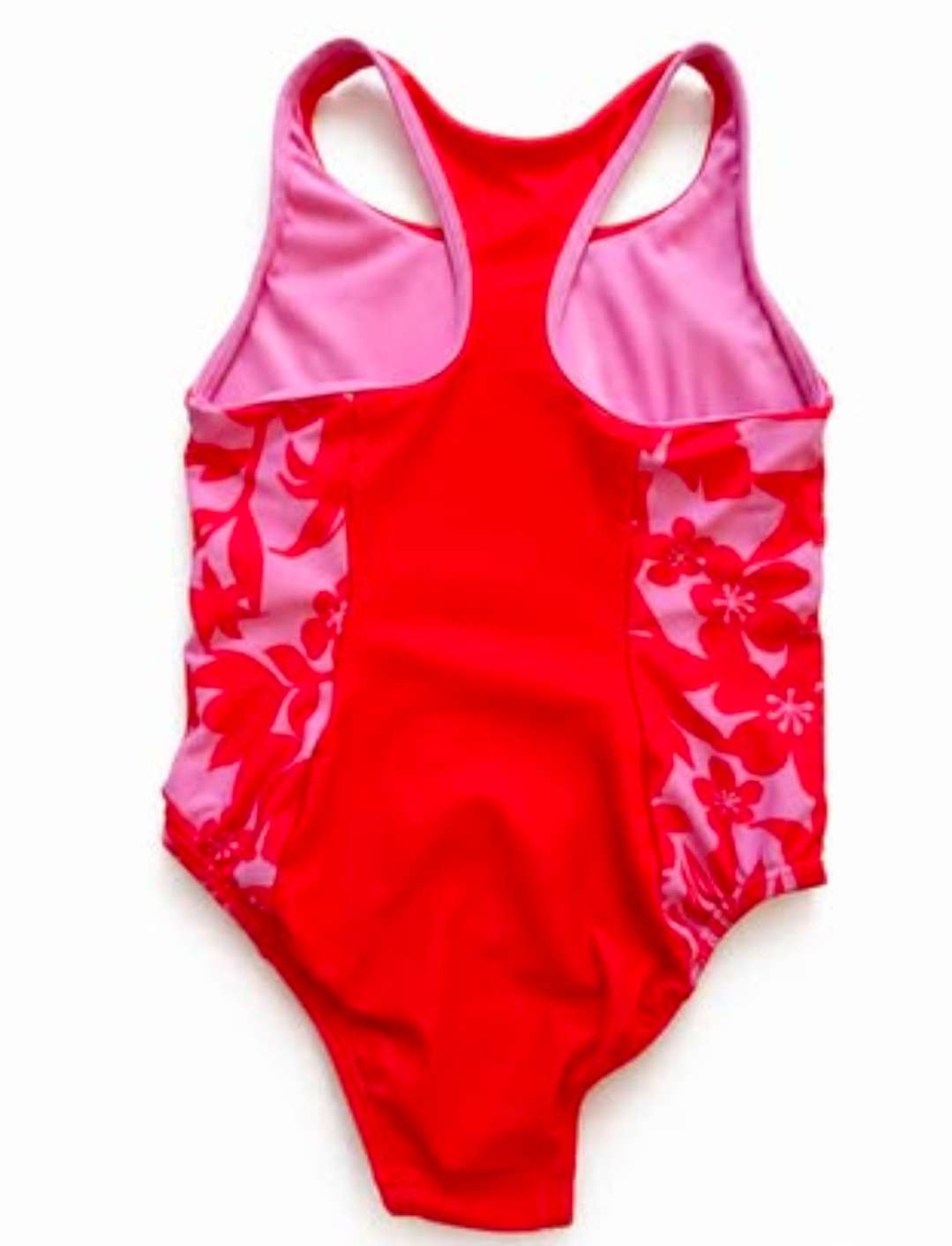 Speedo Girls' Swimsuit One Piece Thick Strap Racer Back - Size 7, Kids 7