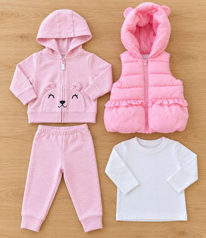 Girls’ Baby Clothing Bundle – 6–12 Months , Kids 12 Month (9-12M)