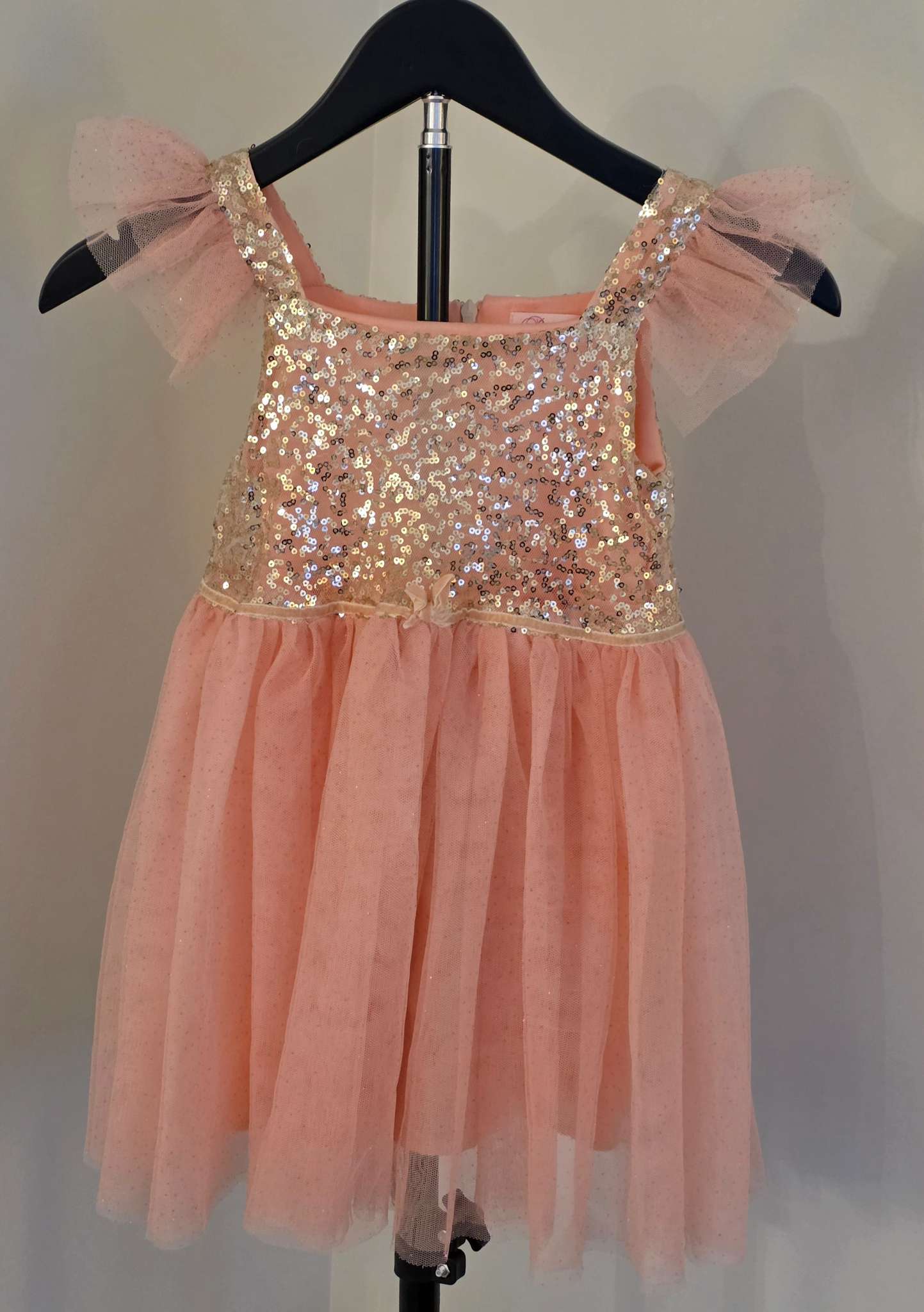 Girls Sequins and tulle dress - Size 4T, Kids 4/4T