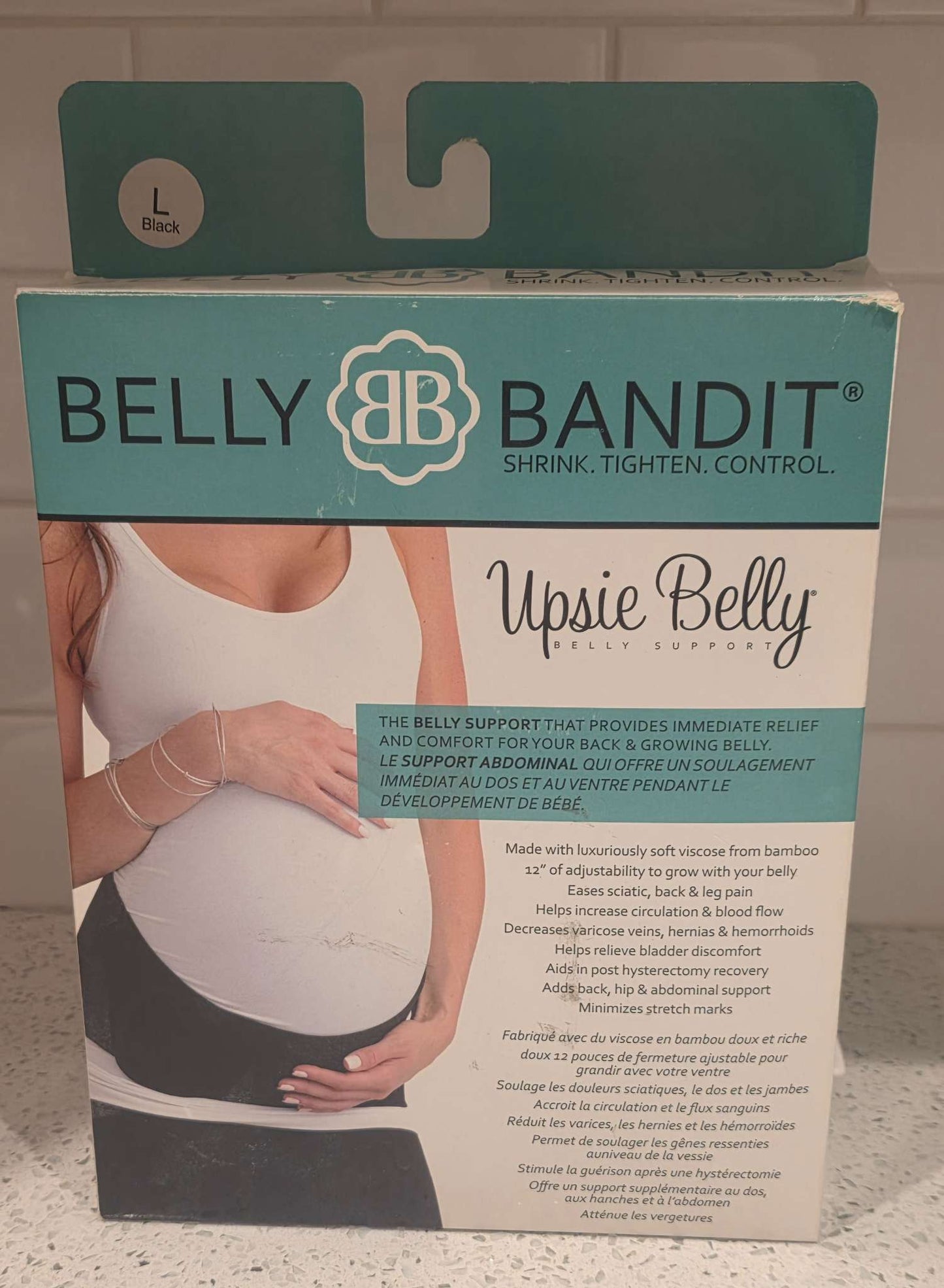 Upsie Belly Bandit Pregnancy Belt - New - MSRP $94.99, Maternity L (12-14)