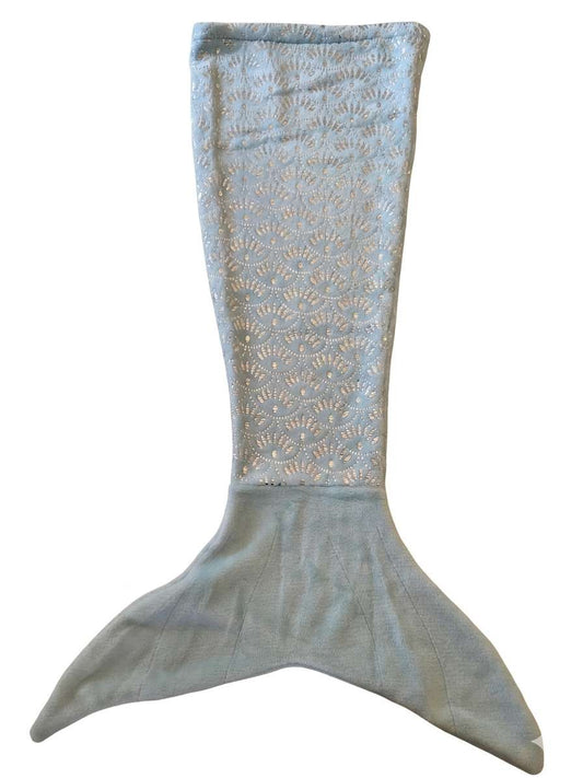 Blue Mermaid Tail Blanket