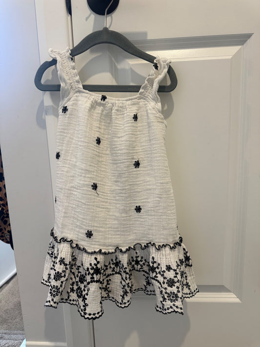 Zara Embroidered Dress 3-4 Year, Kids 3T