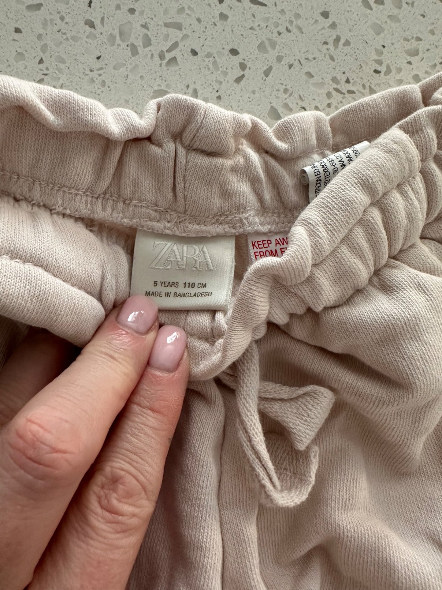 Zara sweat shorts 5T, Kids 5/5T