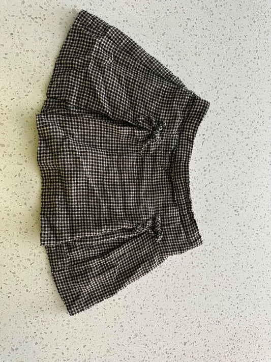 Zara check skort 6Y , Kids 6/6X