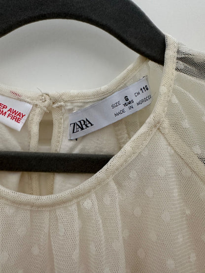 Zara tulle dress 6 y , Kids 6/6X
