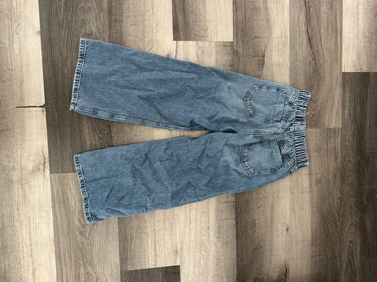 Zara blue wide leg denim 6 y , Kids 6/6X