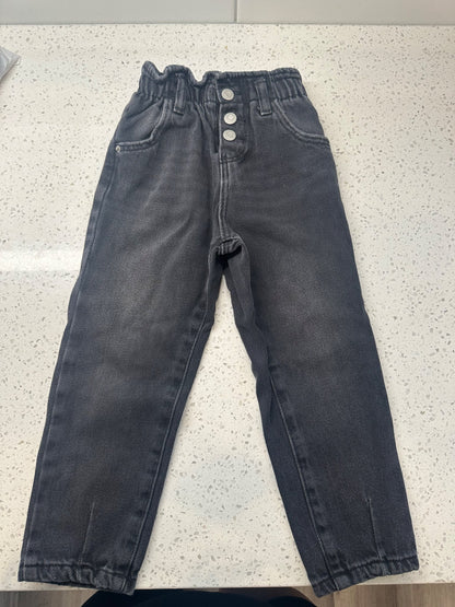 Zara Denim Jeans 4 Years, Kids 4/4T