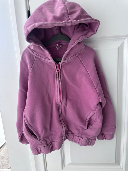 Pink zara hoodie 4y, Kids 4/4T