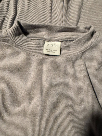 Zara Light Grey Soft touch set 6-7Y, Kids 6/6X