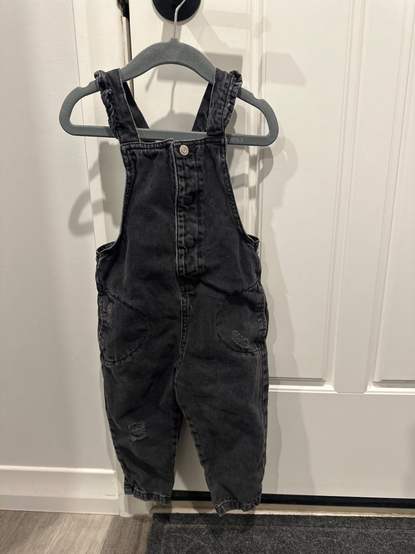 Zara Denim Overalls 2-3 years, Kids 2T