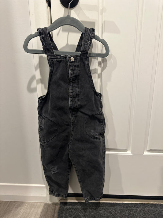 Zara Denim Overalls 2-3 years, Kids 2T