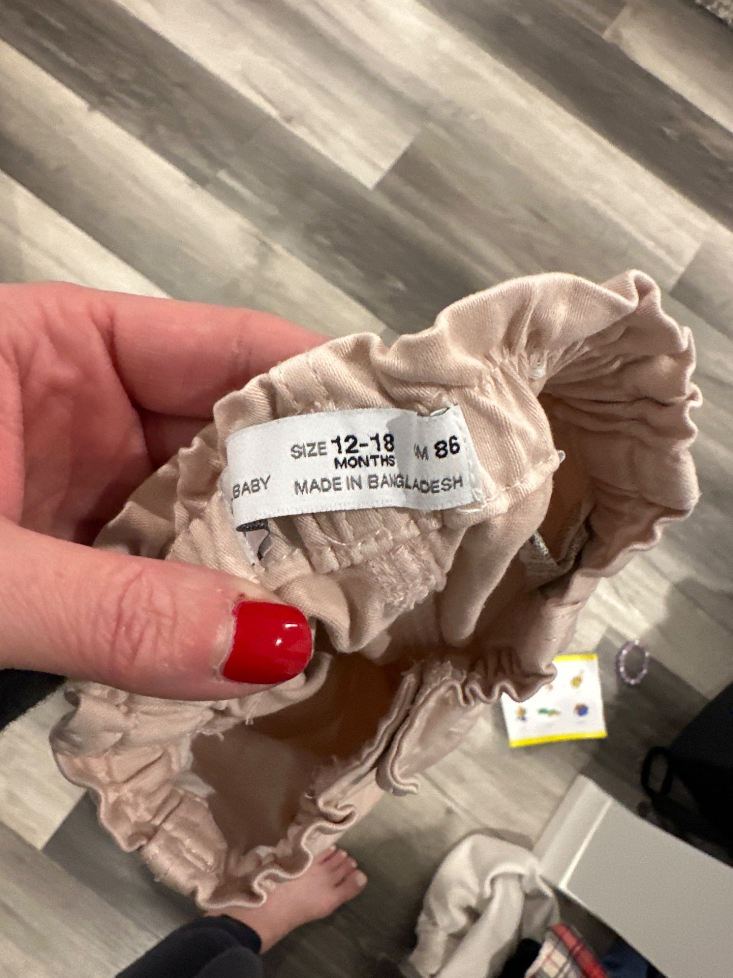 Zara Pink Pants, Kids 18 Month (12-18M)