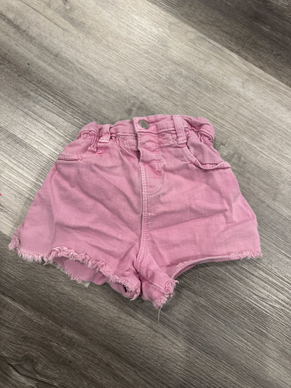Zara pink denim shorts 2-3 years, Kids 2T