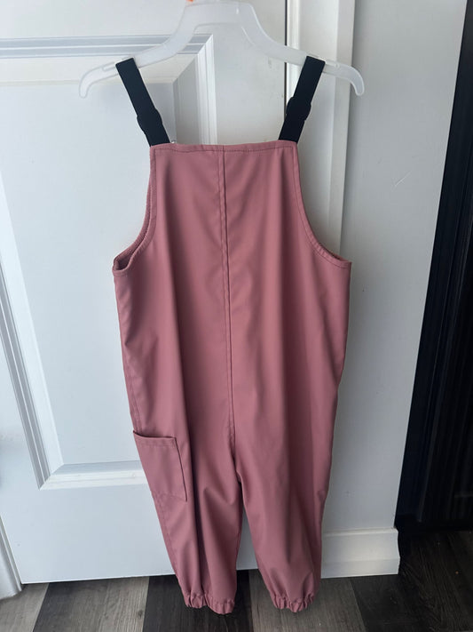 Zara Pink Rubber Rain Pants 2-3 years, Kids 2T