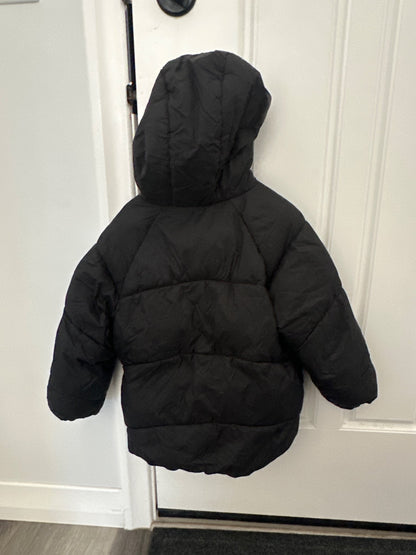 Zara Black Puffer Jacket 3-4 years, Kids 4/4T