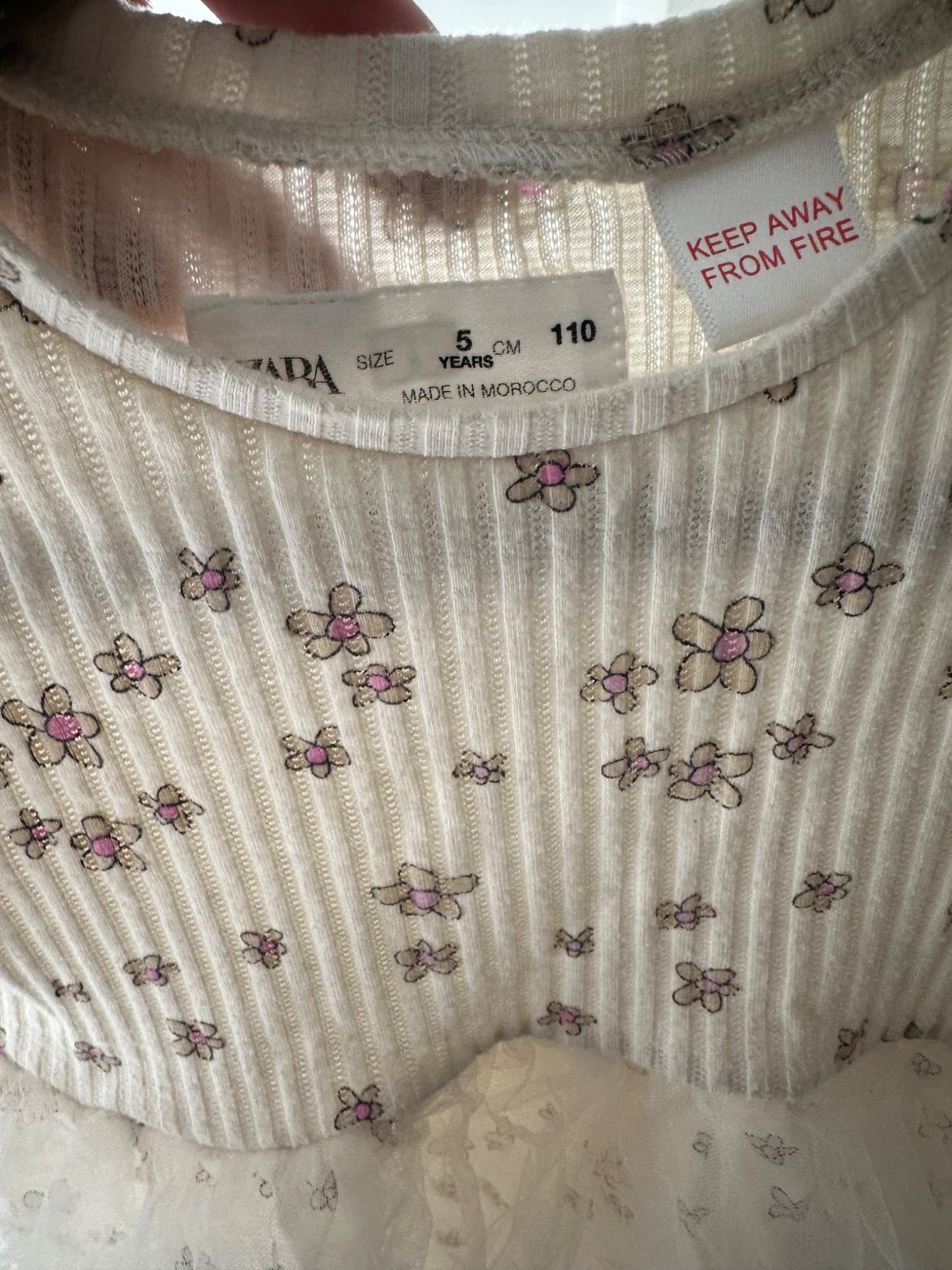 Zara dress , Kids 5/5T (extra small)